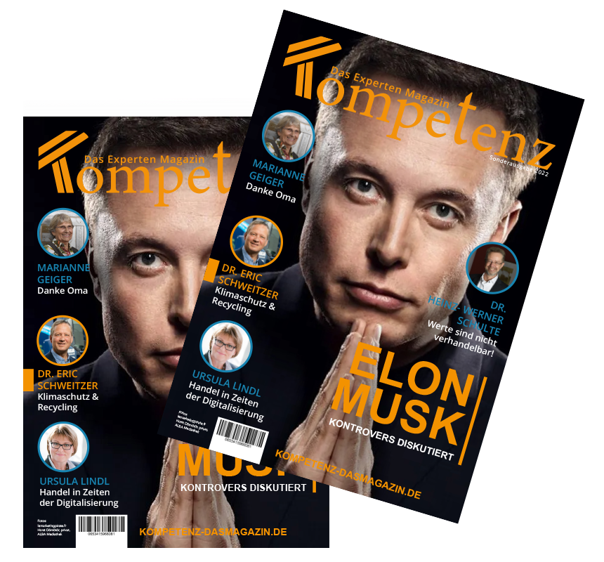 Cover der Sonderausgabe 2022 von Kompetenz – Das Experten Magazin