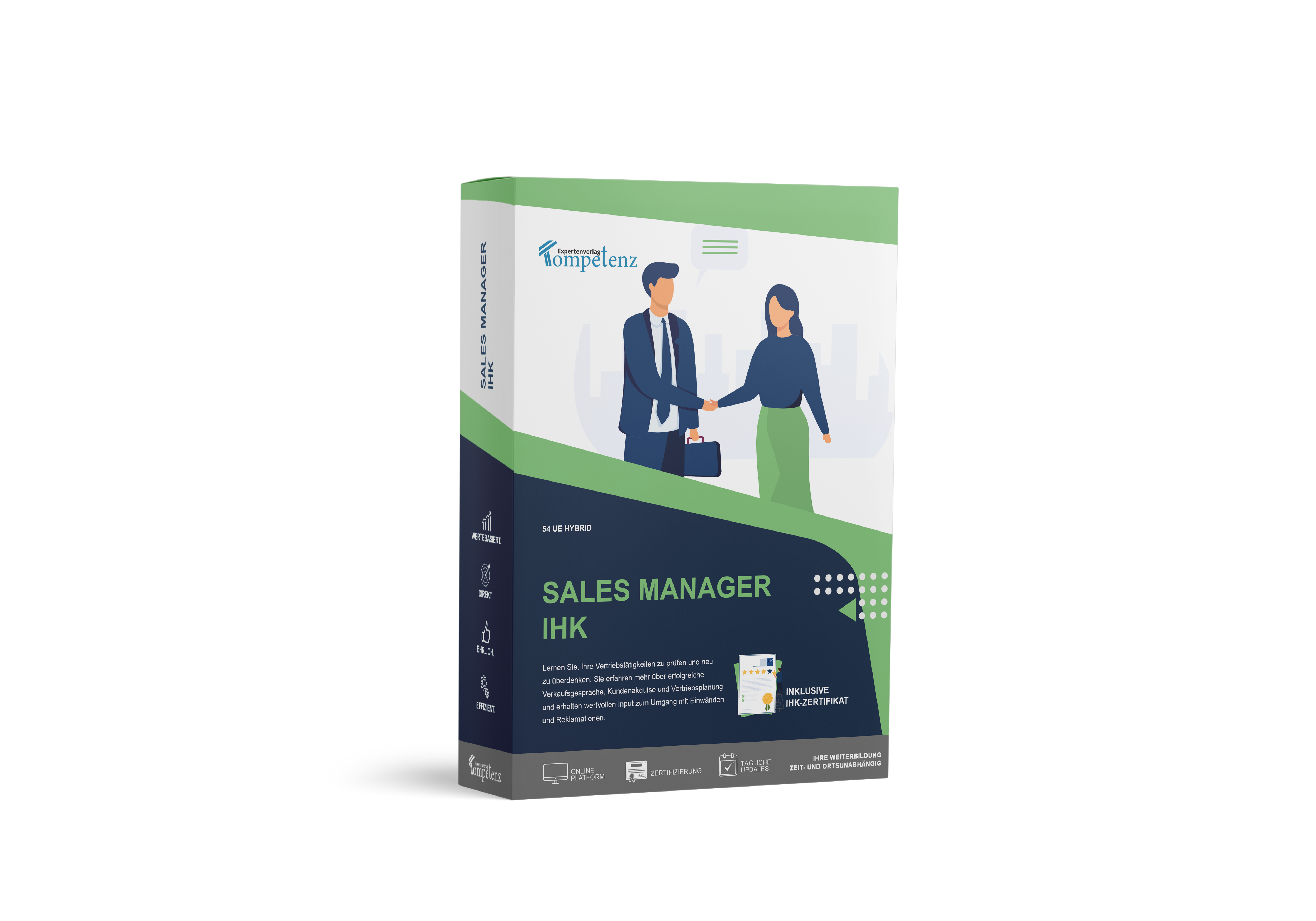 Mockup des Kurses Sales Manager IHK