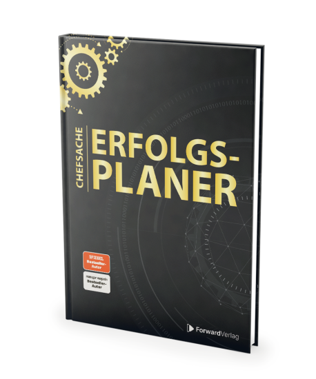 Schwarzes Buchcover mit goldener Schrift "Chefsache Vertrieb" von Tobias Epple