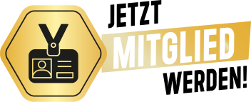 Grafik mit Text: Jetzt Mitglied werden in der Umsetzungsmaschine Community